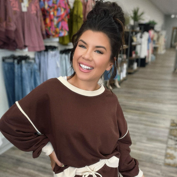 π Cozy Chic Sweatshirt + Skirt Shorts Set β Perfect for Any Season π