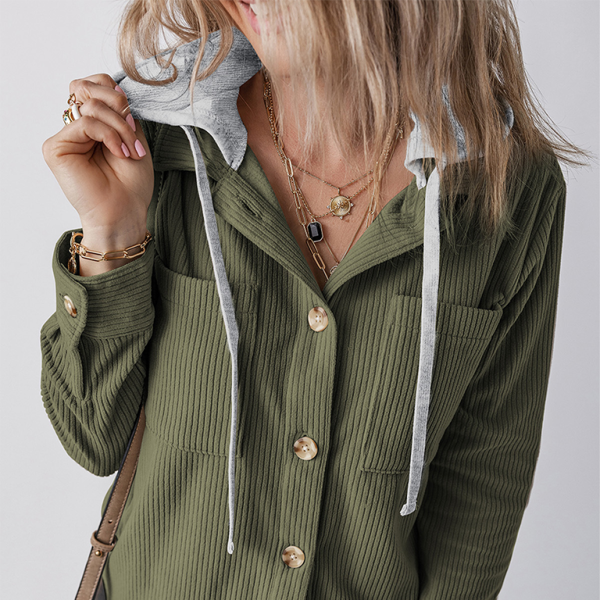 π§₯ Cozy Chic Buttoned Cardigan Shirt Jacket for Women β Fall & Winter Must-Have π€