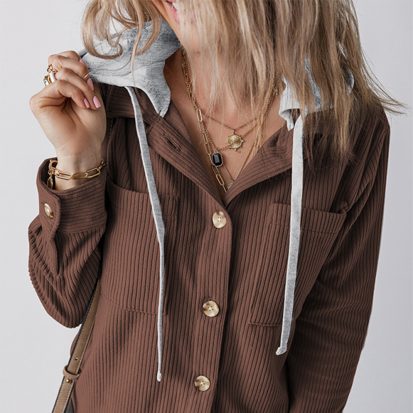 π§₯ Cozy Chic Buttoned Cardigan Shirt Jacket for Women β Fall & Winter Must-Have π€