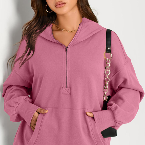 π€ Cozy Chic Zip-Up Hoodie for Women β Stylish & Comfy Long Sleeve Sweatshirt π€