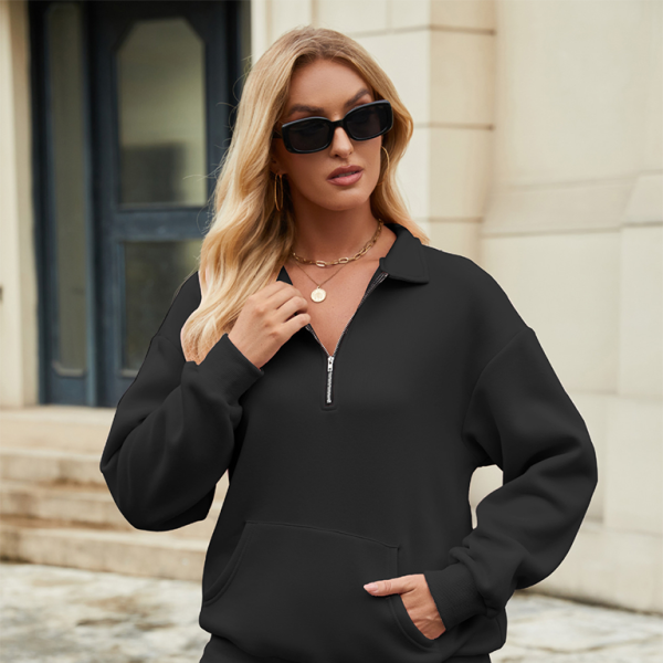 ποΈ Cozy Chic Two-Piece Set β Hoodie & Three-Quarter Pants for Fall π