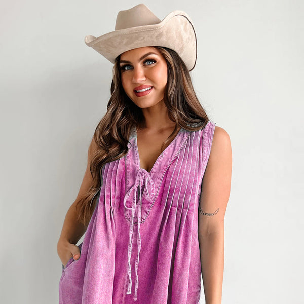 π€ Trendy Denim Jumpsuit β Sleeveless, Stylish & Comfy for Any Season π€