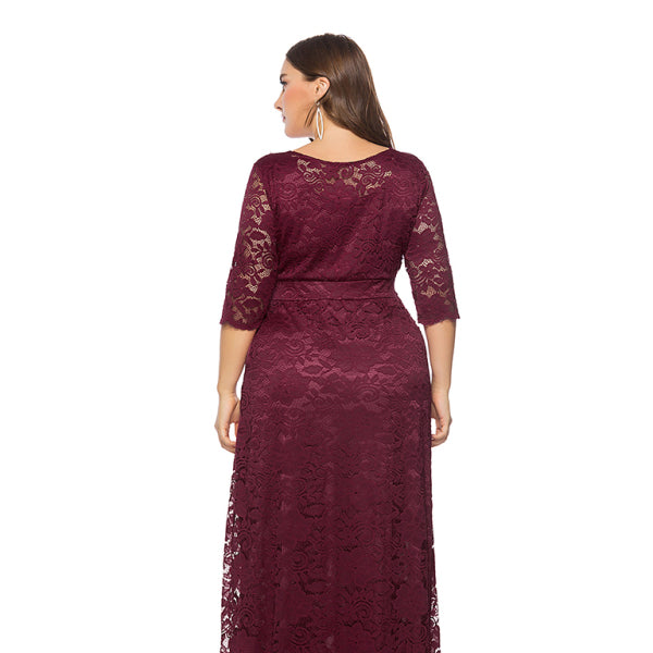 π€ Elegant Plus Size Lace Dress β Chic & Flattering for Any Occasion π€