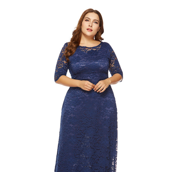π€ Elegant Plus Size Lace Dress β Chic & Flattering for Any Occasion π€