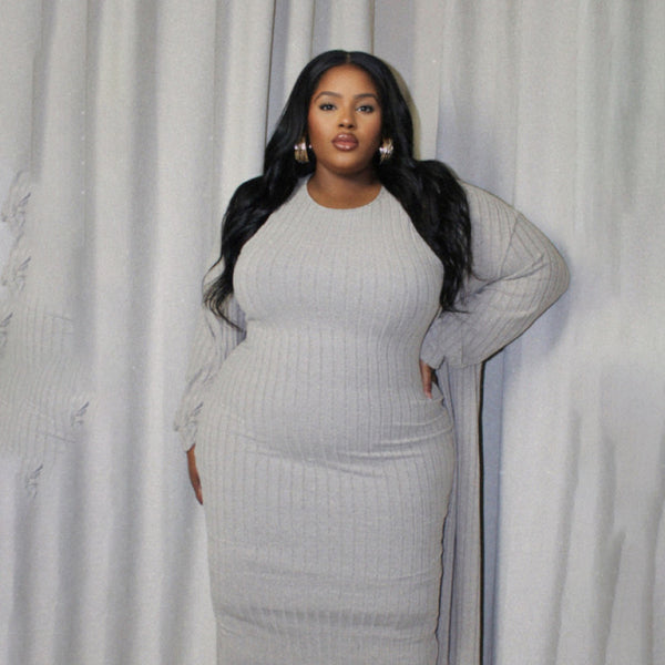 β¨ Chic Plus Size Two-Piece Set β Casual Long Sleeve Jacket & Pants for Fall Winter β¨