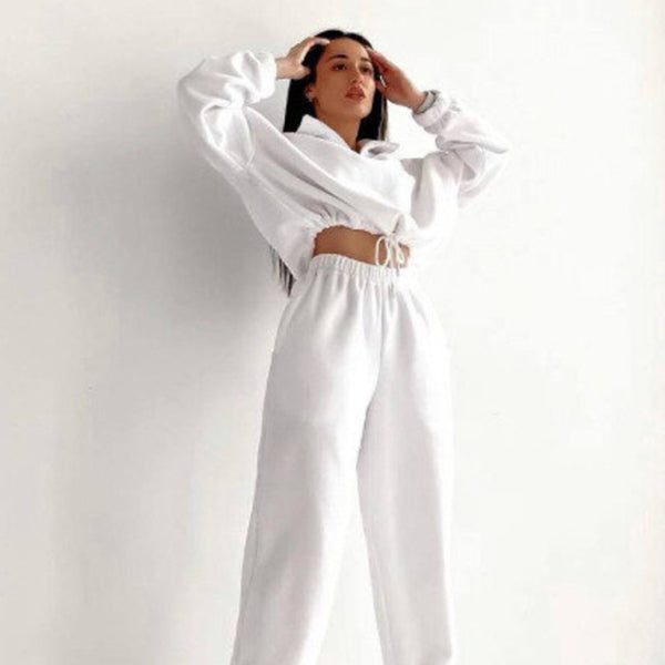 ποΈ Chic & Cozy Zip-Up Sweatshirt Two-Piece Set β Perfect for Fall & Winter βοΈ