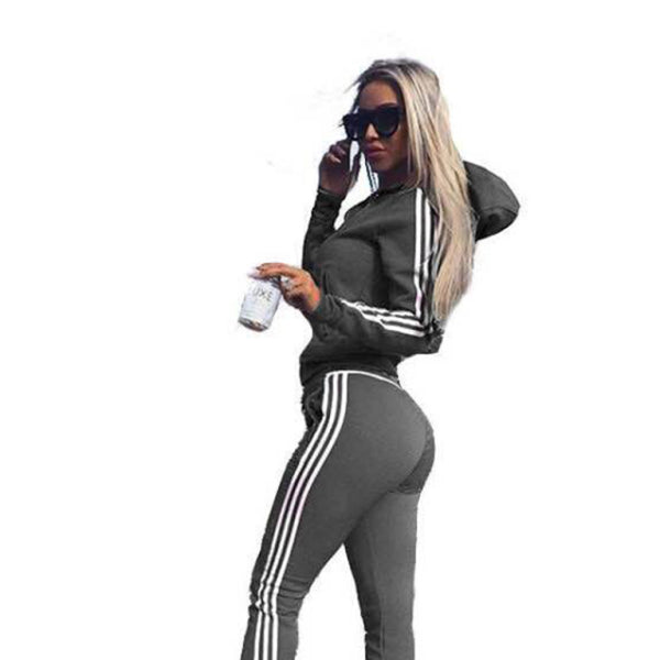 π€ Trendy Women's 2-Piece Lounge Set β Sporty & Chic Tracksuit for Fall Winter π€
