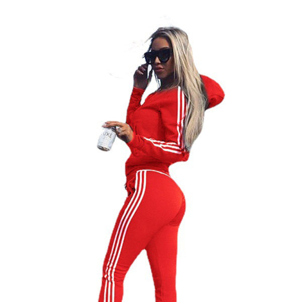π€ Trendy Women's 2-Piece Lounge Set β Sporty & Chic Tracksuit for Fall Winter π€