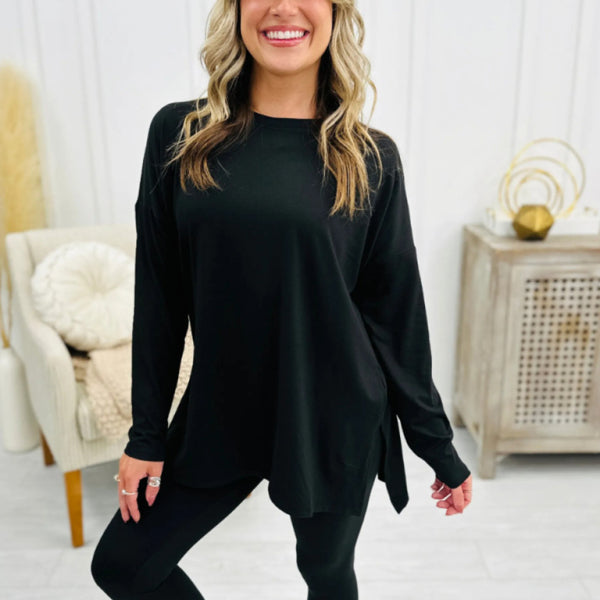 ✨ Cozy & Chic Two-Piece Lounge Set – Soft Cotton Blend, Perfect for Fall & Winter ✨