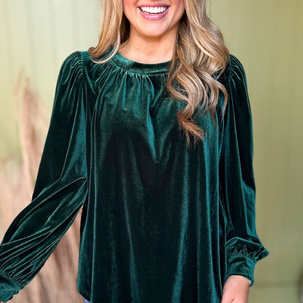 ποΈ Cozy Chic Long Sleeve Pullover β Stylish Round Neck Knit Top for Fall & Winter ποΈ