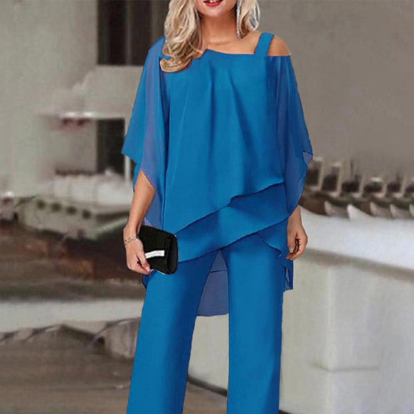β¨ Chic Bat Sleeve Jumpsuit Two-Piece Set β Trendy & Stylish Outfit β¨