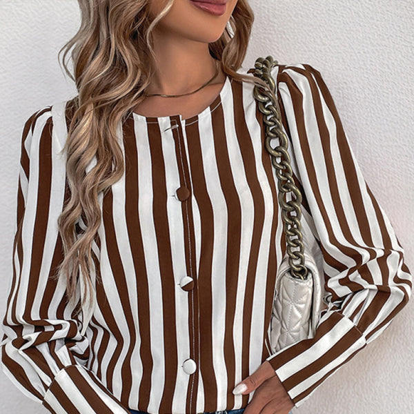 π€ Chic Striped V-Neck Cardigan β Trendy & Cozy Fall Must-Have π€