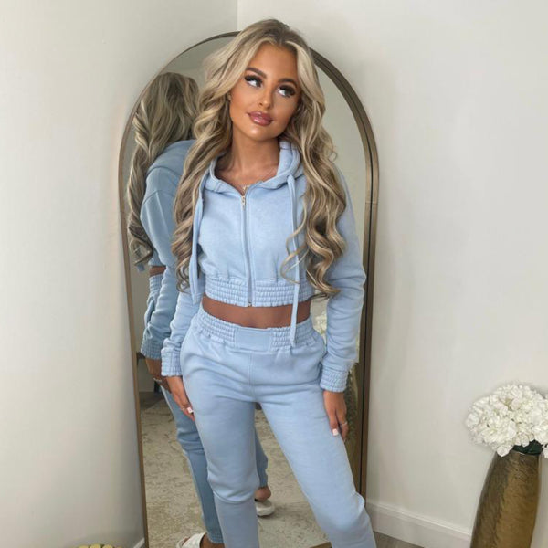 π©· Cozy Plush Hoodie Set β Trendy Two-Piece Loungewear for Fall & Winter π©·