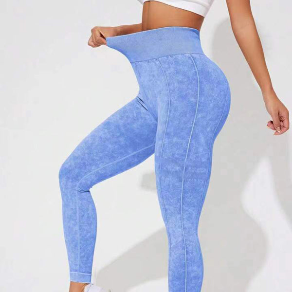 π€ Washed Frosted Peach Hip Leggings β Sculpting, Stretchy & Trendy π₯