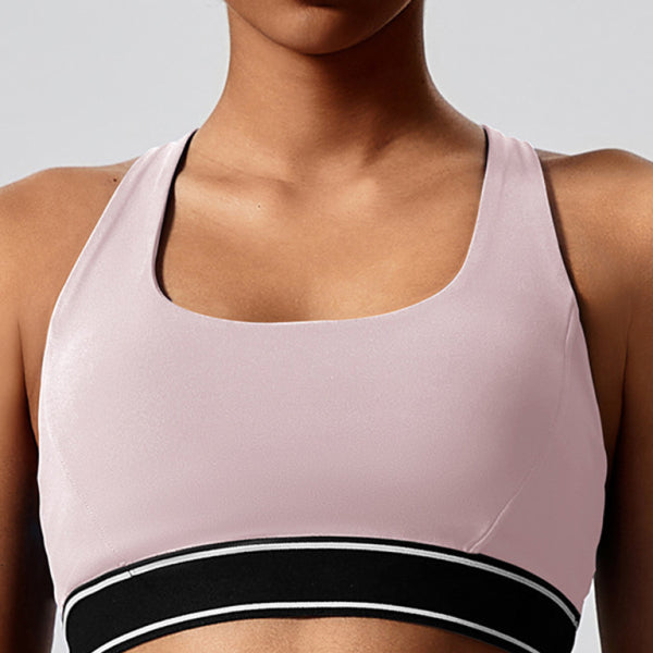 SculptFit Elastic Yoga Vest with Built-In Chest Support