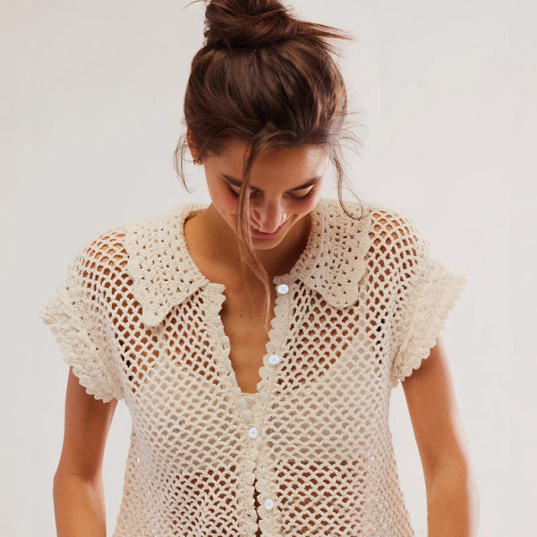 π§₯ Chic Short Sleeve Knit Cardigan β Trendy, Lightweight, & Stylish Must-Have π