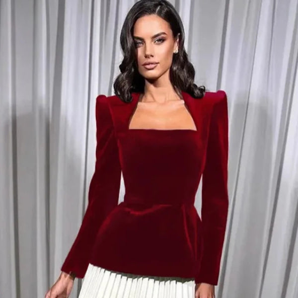 β¨ Chic Color Block Pleated Mini Dress β Stylish & Flattering Long Sleeve Look β¨