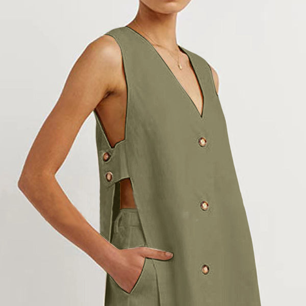 β¨ Chic & Comfy Sleeveless Shorts Set β Perfect for Summer Vibes βοΈπ