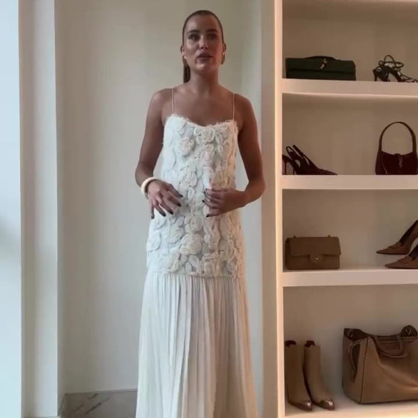 πΉ Three-Dimensional Rose Ruffle Dress β Chic, Flirty & Trendy Must-Have πΉ