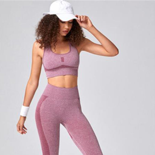 Seamless Mesh Yoga Set – Quick Dry Activewear for Women