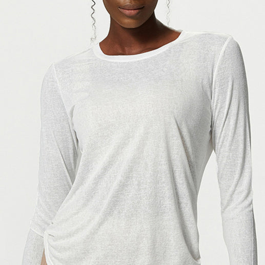 π₯ Women's Quick-Dry Long Sleeve Yoga Top β Breathable, Chic & Comfy Activewear π₯