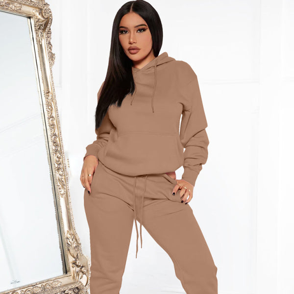ποΈ Cozy Chic Hooded Sweatsuit Set β Trendy & Comfy Loungewear for Any Season ποΈ
