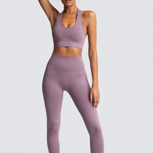π₯ Women's Seamless Knitted Two-Piece Set β Sculpt, Slay, Repeat! π₯