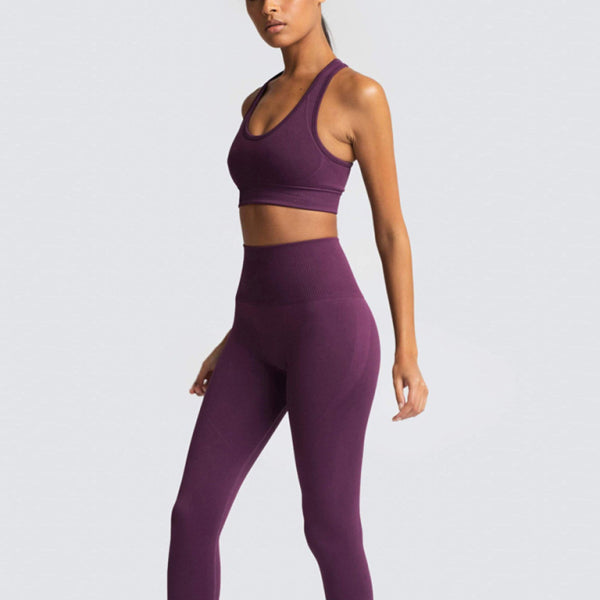 π₯ Women's Seamless Knitted Two-Piece Set β Sculpt, Slay, Repeat! π₯