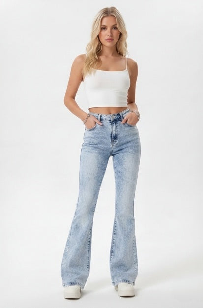 Vintage Cargo Flare Jeans by Nue Haven