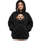 Plush Fleece Pullover Sweater, view 4