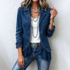 Loose Long-Sleeve Denim Shirt by Nue Haven