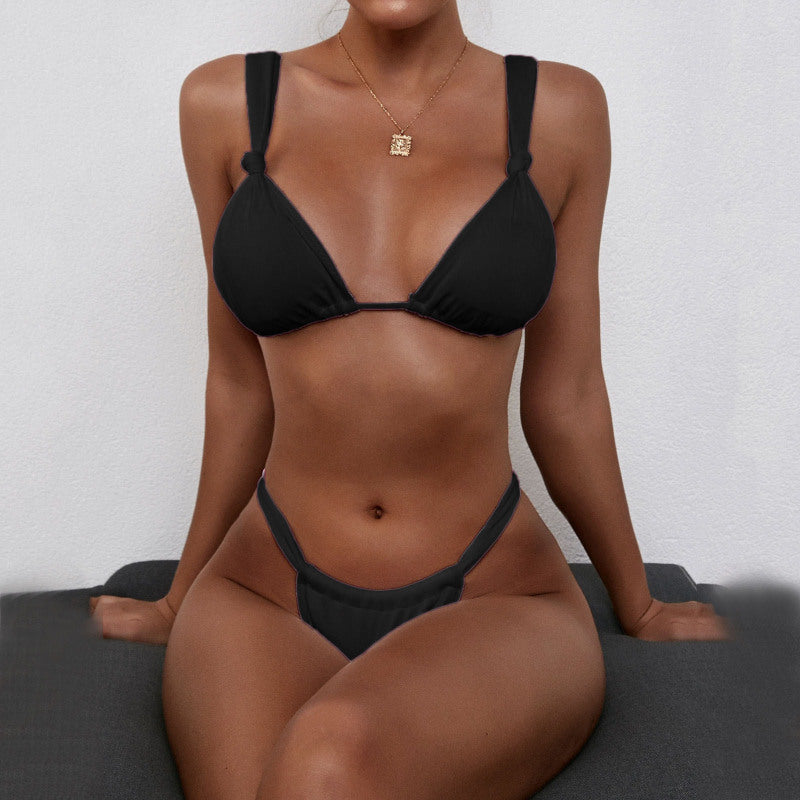 👙 Chic Knotted Bikini Swimsuit – Flattering & Trendy Swimwear 🌊