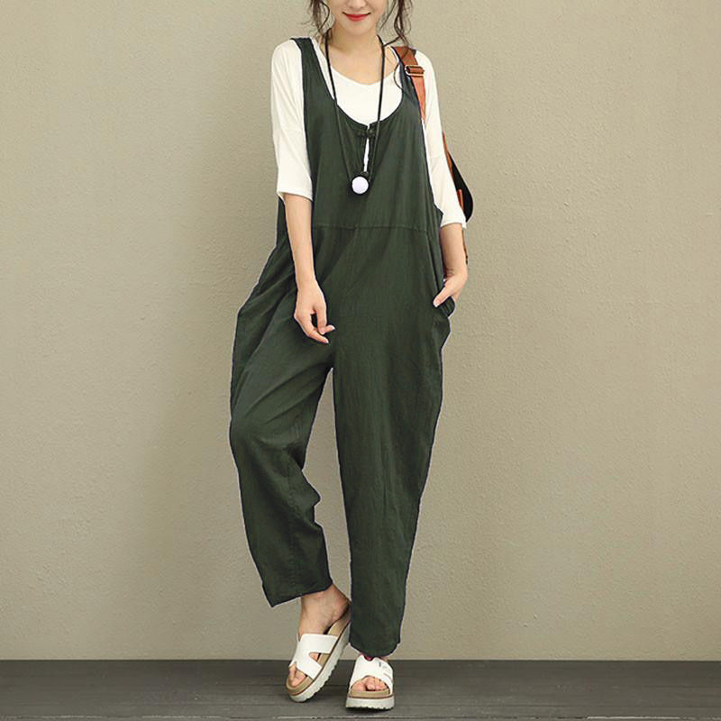 ✨ Chic & Comfy Women's Loose Jumpsuit – Casual Style for Any Occasion ✨