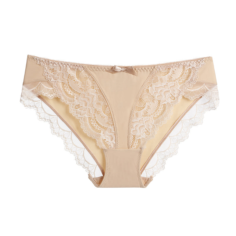✨ Women's Lace Comfort Briefs – Breathable Soft & Stylish Everyday Panties ✨