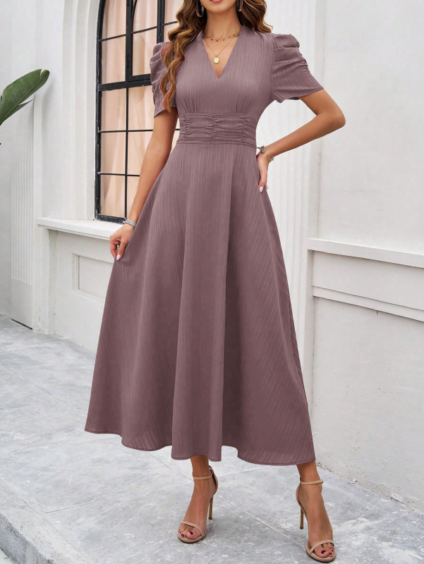Elegant Waist Dress for Women – Chic & Flattering Spring Fashion