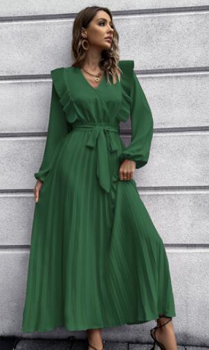 Chic V-Neck Knit Dress – Flattering, Elegant & Perfect for Any Occasion