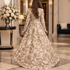 Printed Jacket and Wide-Leg Pants Set, view 4