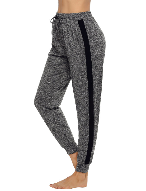 Women's Quick-Drying Sports Trousers Comfy High-Waist Joggers with Pockets