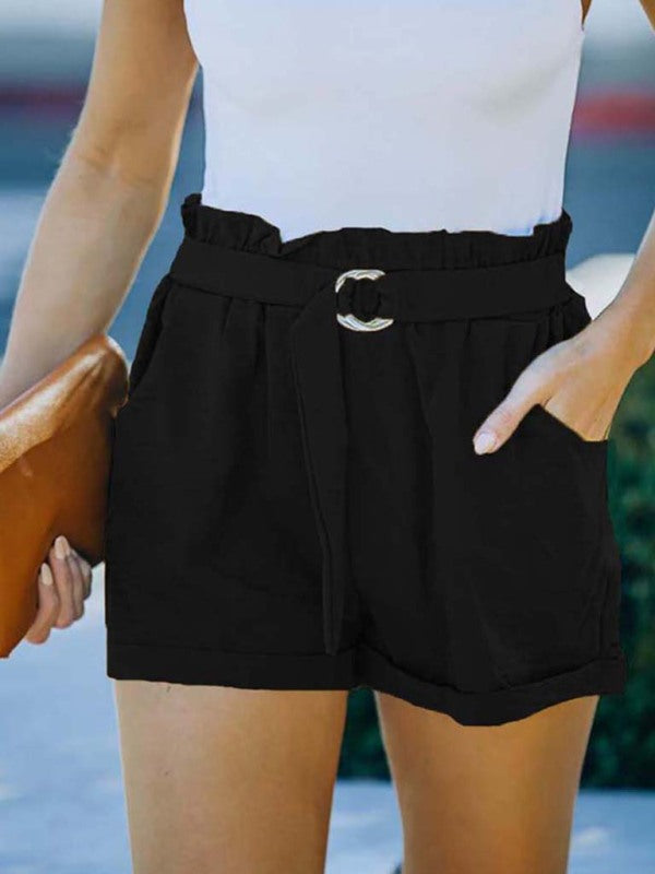 Comfy & Chic High-Waisted Cotton Shorts for Everyday Wear