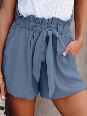 ✨ Trendy Tie-Waist Cotton Shorts – Stylish & Comfy for Every Season ✨