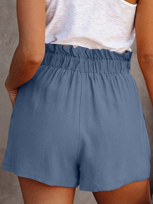 ✨ Trendy Tie-Waist Cotton Shorts – Stylish & Comfy for Every Season ✨