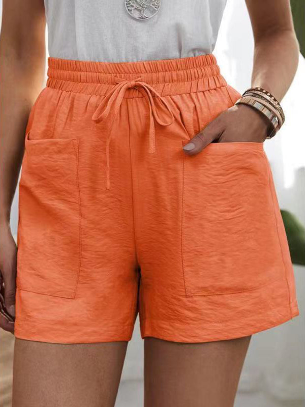 Chic High-Waist Linen Shorts – Comfy, Stylish & Perfect for Summer