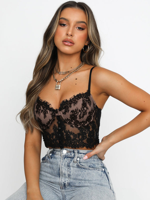 stylish Lace Camisole – Cute, Comfy, and Perfect for Layering