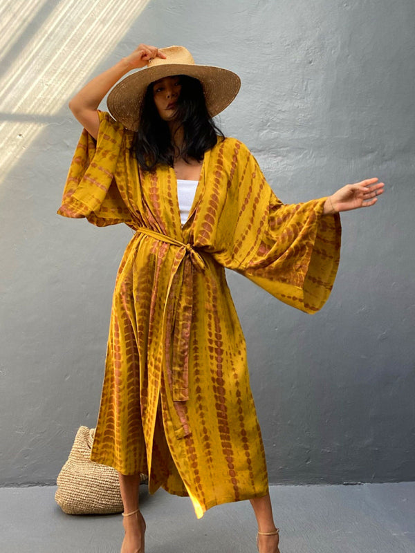 Chic Tie-Dye Beach Cover Up – Flowy, Stylish & Sun-Protective