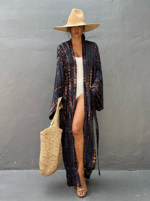 Chic Tie-Dye Beach Cover Up – Flowy, Stylish & Sun-Protective