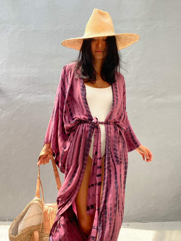 Chic Tie-Dye Beach Cover Up – Flowy, Stylish & Sun-Protective