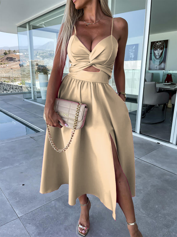 Flirty & Chic Spaghetti Strap Mini Dress – stylish Summer Party Outfit