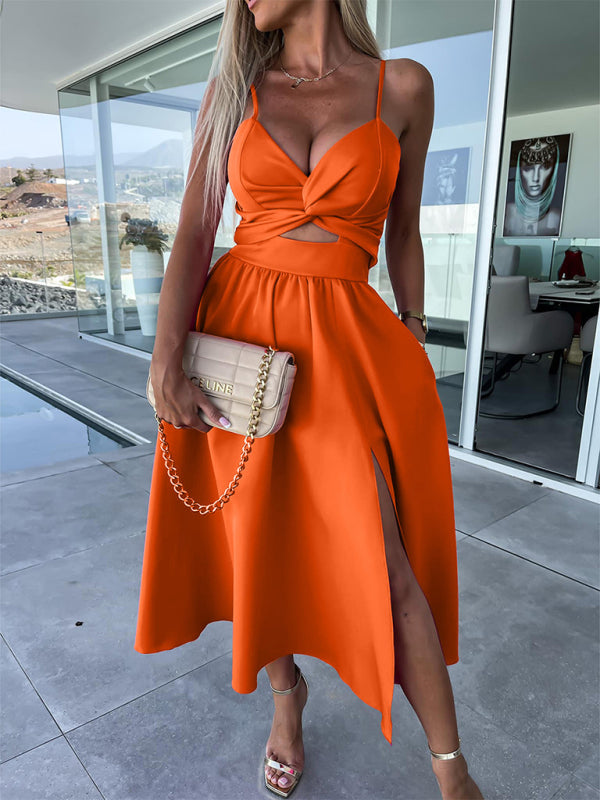 Flirty & Chic Spaghetti Strap Mini Dress – stylish Summer Party Outfit