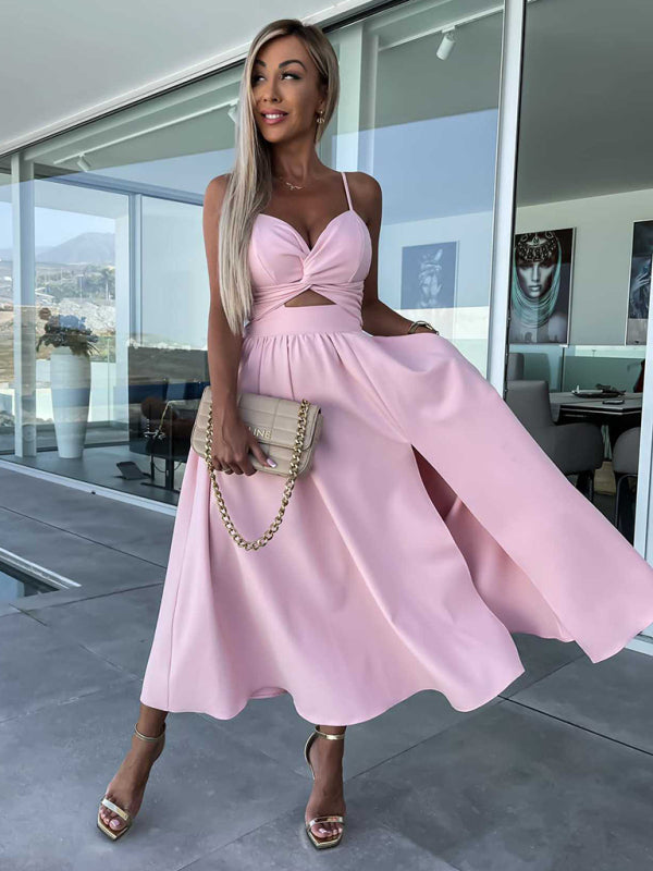 Flirty & Chic Spaghetti Strap Mini Dress – stylish Summer Party Outfit