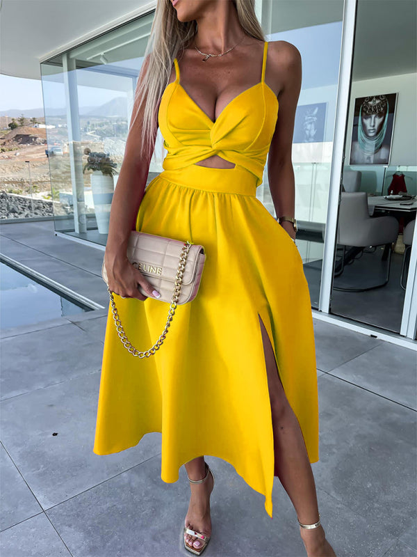 Flirty & Chic Spaghetti Strap Mini Dress – stylish Summer Party Outfit